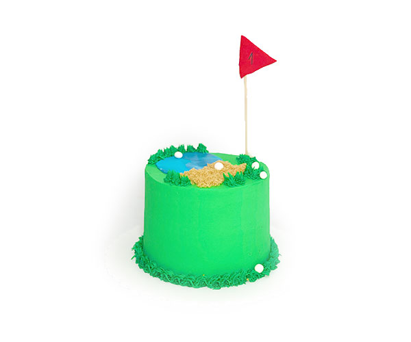 Golf Birthday - Decorated Cake by Wendy Army - CakesDecor